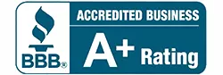 BBB Accredited Business A+ Rating